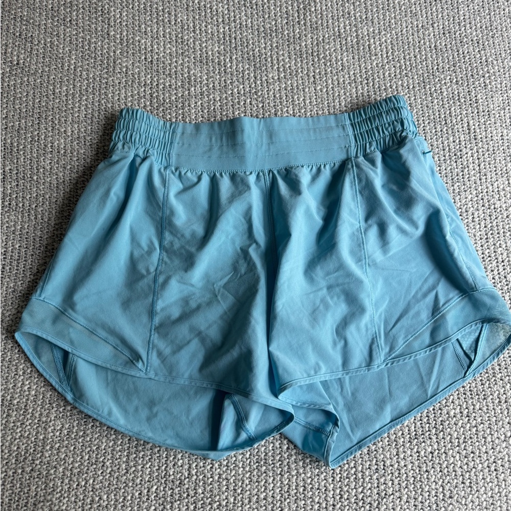 lululemon athletica Sky Blue Women's Athletic Shorts